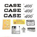 Case 400 Script: Mylar Decal Set