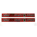 Pair Of Hood Decals For Ford 771 Select-O-Speed