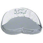 Gray and White Tractor Seat Cushion, Ford 2N, 8N, 9N, NAA, Jubilee, 640, 641, 840, 841, 2000 4-cyl., 4000 4-cyl.