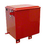 Battery Box with Lid and Hardware: Farmall A, B, BN. Restoration Quality!