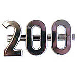 Side Emblem "200"