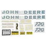 Vinyl Die Cut Decal Set for JD 720 Gas