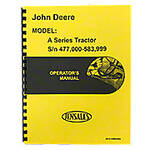 Operators Manual: Styled JD A (up to SN 583999)
