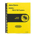 Parts Manual for JD 720 and 730, Gas