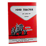 Operator Manual Reprint: Ford 601 &amp; 801 series