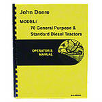 Operators Manual Reprint: JD 70 Diesel Pony Start