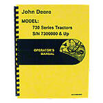Operators Manual Reprint: JD 730 Gas