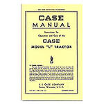 Operators Manual Reprint: Case L