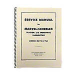 Marvel Schebler TSX &amp; DLTX Single Barrel Carburetor Service Manual Reprint