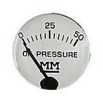 Minneapolis-Moline Oil Pressure Gauge Magnet