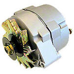 63 Amp One Wire Alternator with Pulley -- Used for converting 6 Volt to 12 Volt