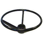 Deep Dish Steering Wheel with Covered Spokes