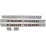 Mylar Decal Set - Ford 5000 1968 And Later