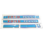 Ford 7000: Mylar Decal Set