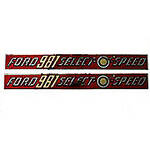 Ford 981 Select-O-Speed: Mylar Decal Set