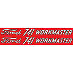 Ford 741 Workmaster: Mylar Decal