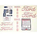 Ford 800 1955 - 1957: 14 piece mylar and vinyl cut Decal Set