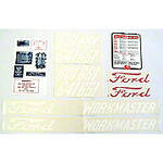 Ford 601 Series 1958-62:  20 Piece Decal Set