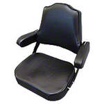 Restoration Quality Seat Assembly including arm rests