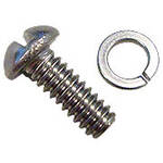 Round Head Screw and Washer for hood dog legs