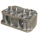 Cylinder Head with Seats and Valve Guides for JD 420, 430