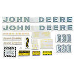 Vinyl Die Cut Decal Set for John Deere Early 630