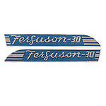 Massey Ferguson TO30 Side Emblem Pair