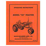 Operators Manual Reprint: AC CA