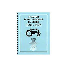 Tractor Serial Numbers (1940-1975)
