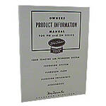 Owners Product Information Manual