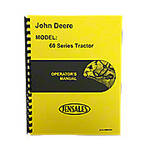 Operators Manual Reprint: JD 60 Row Crop