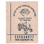 Operators Manual Reprint: Cockshutt 35, Blackhawk 35