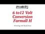 6 to 12 volt on Farmall