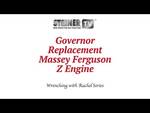 Governor Replacement on Massey Ferguson Z engine